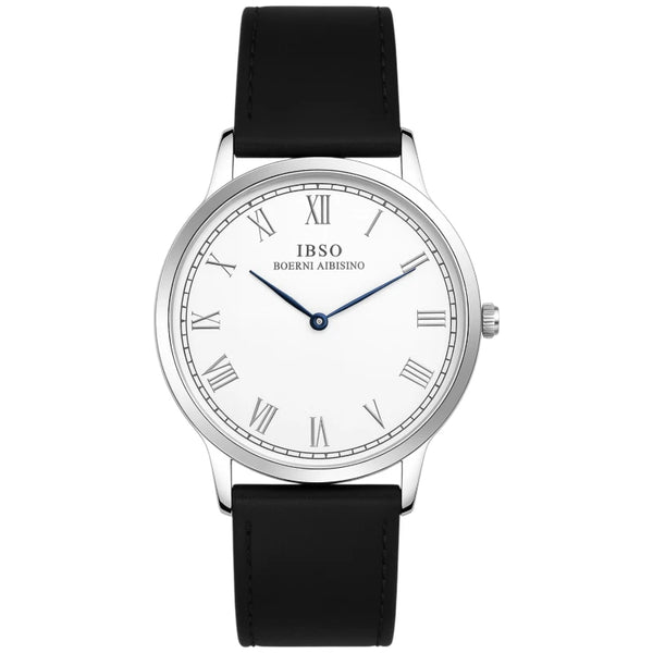 IBSO Men's Classic Watch White Dial Silver
