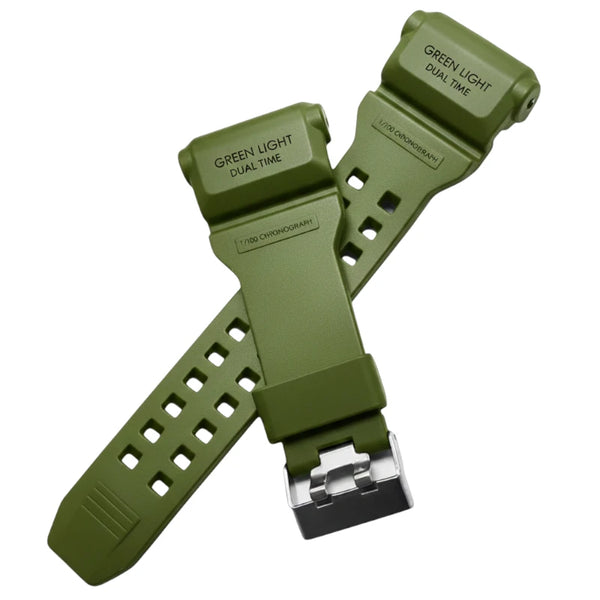 Original SKMEI 1637 Replacement Watch Strap - Green