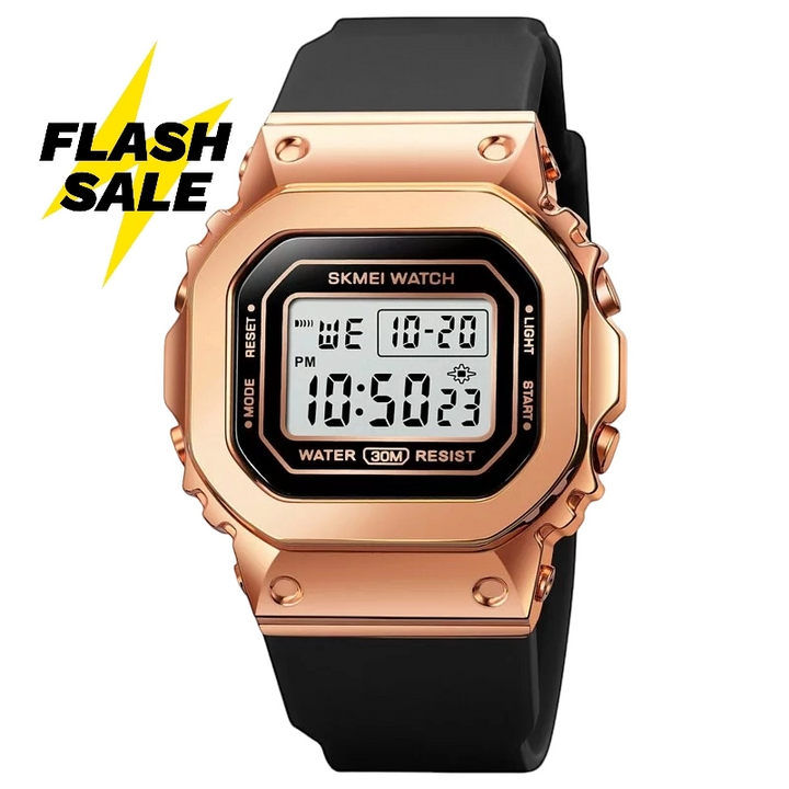 Buy Original SKMEI 50M Sports watches Egypt steel Rose Gold 1796 Skmei Watches Official Store