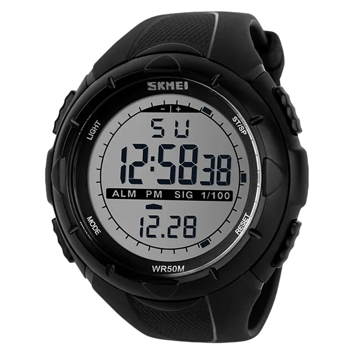 SKMEI 1025 Casual Digital Sports Watch Black