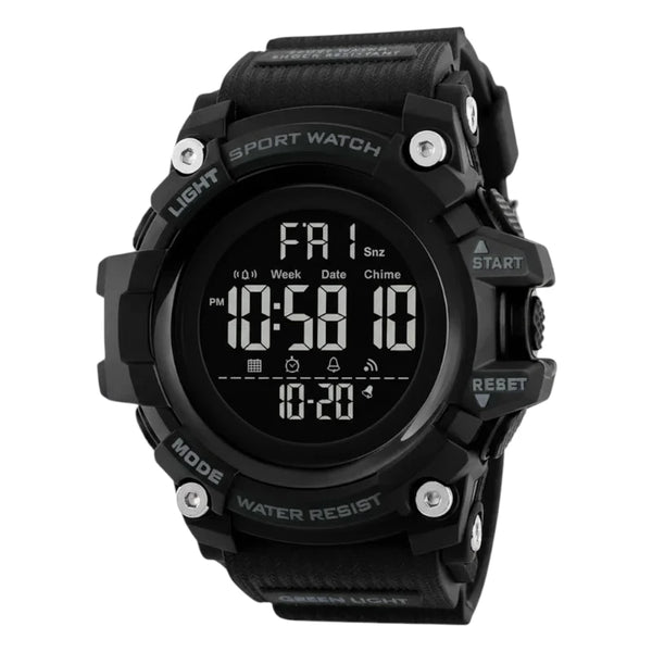 SKMEI 1384 Large Digital Sport Watch Dark Display