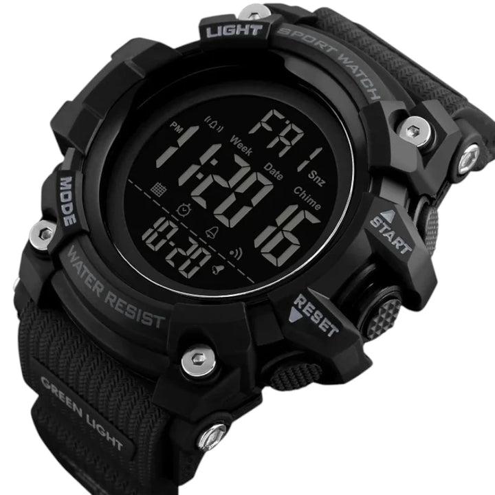 SKMEI 1384 Large Digital Sport Watch Dark Display