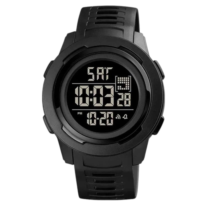 SKMEI 1731 Casual Dual Time Digital Sport Black