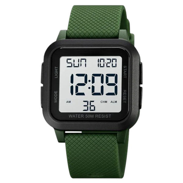 SKMEI 1894 Unisex Digital Sports Green Watch 