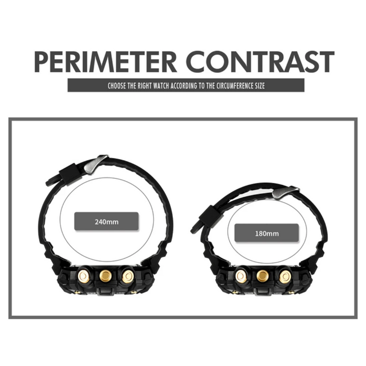 SKMEI 2018 Digital Sport Watch Black & White