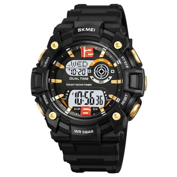 SKMEI 2018 Modern Digital Sport Watch Multi-Color
