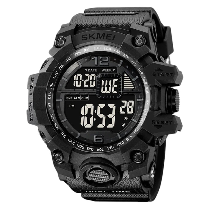SKMEI 2245 Digital Sport Watch All Black