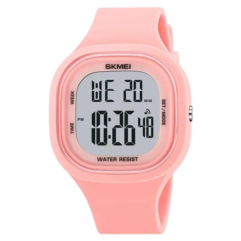 Skmei 2290 Digital Sport Watch Light Pink Skmei Egypt – Skmei
