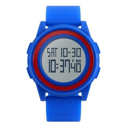 SKMEI.eg 1206 Flat Thin Dial Digital Watch Girls Date Display Blue Red Skmei Watches Official Store