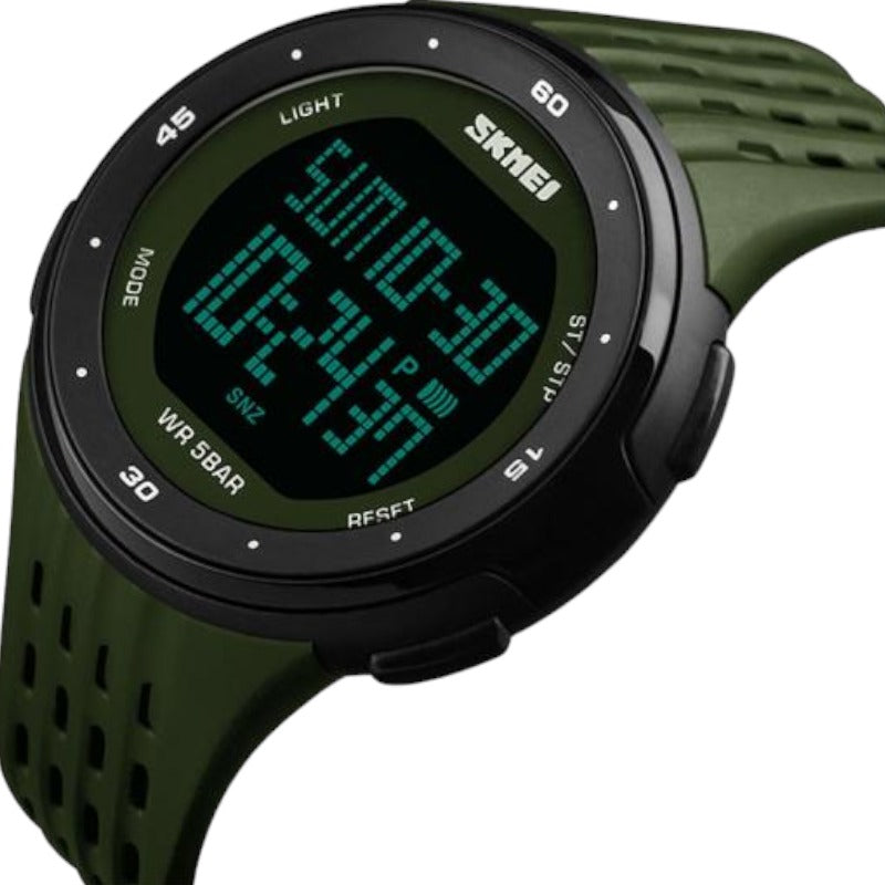 SKMEI 1219 Brand LED Digital Military Watch Men Sports Watches  Climbing Fashion Outdoor Wristwatches