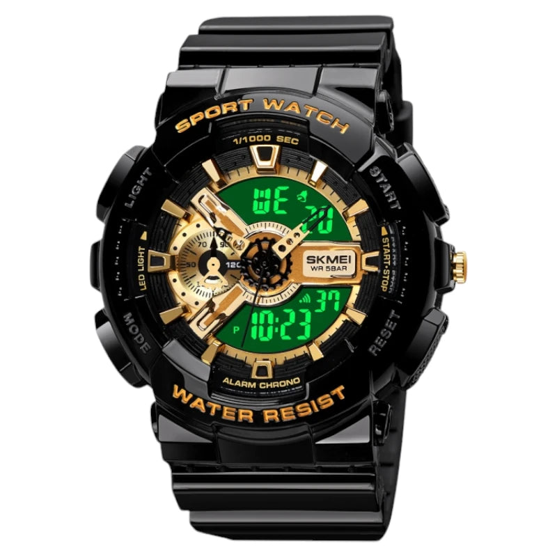 Analog watch with alarm mens online