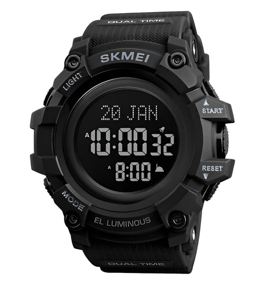 Skmei Azan Prayer Times Digital Sports Watch Skmei 1680 Qibla Direction Arabic Support Hijri Calendar Alarm