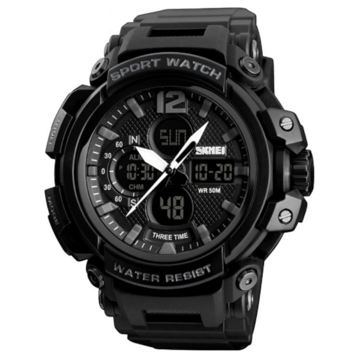 Skmei Dual Watch 1343 Analog digital Watches Military Wristwatch Skmei Watches Official Store